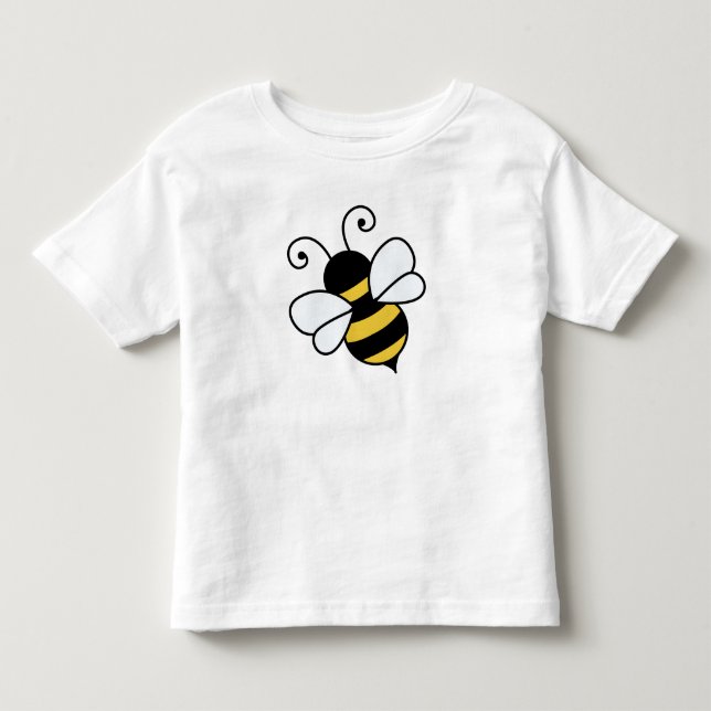 Cute bee toddler t-shirt (Front)