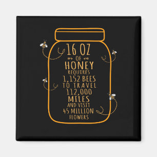 Cute Beekeeping Bee Quote Beekeeper Honey Lover Magnet
