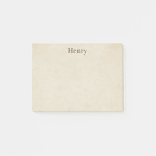 Cute Beige Classic Post-it Notes