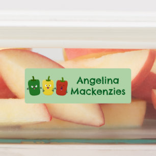 Cute bell pepper capsicum singing personalized 