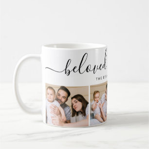 Cute Beloved Mamma Mom Mothers Day Photo Collage Coffee Mug
