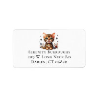 Cute Bengal Kitten Cat Lover Mom Feline Kitty