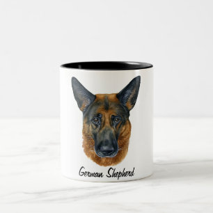 Cute berger allemand Mug
