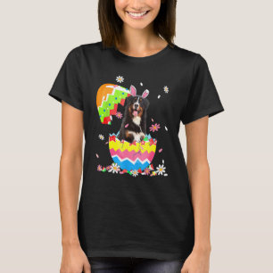Cute Bernese Mountain Egg  Easter Day Dog Dad Dog  T-Shirt