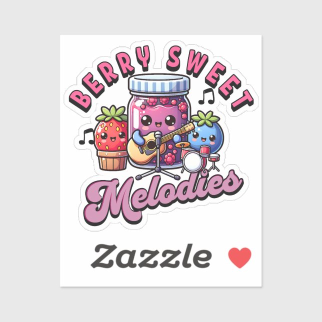 Cute Berries Jamming Sweet Melodies (Sheet)