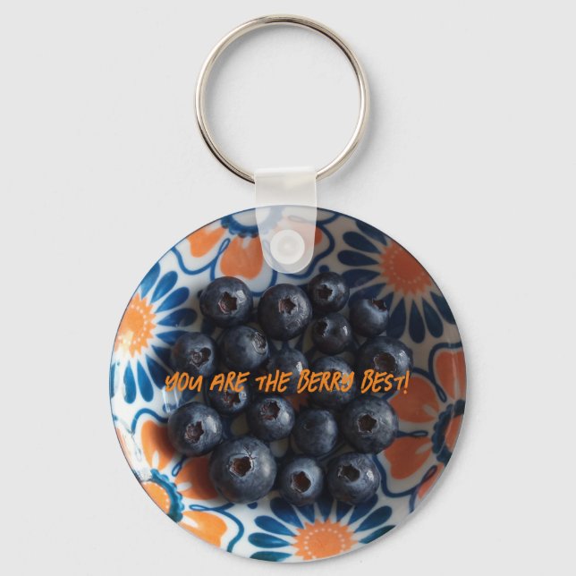 Cute Berry Best Keychain (Front)