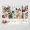 Cute Berry Christmas Script Photo Collage