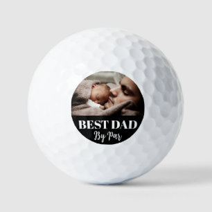 CUTE! 🏌️ Best Dad by Par Golf Ball 