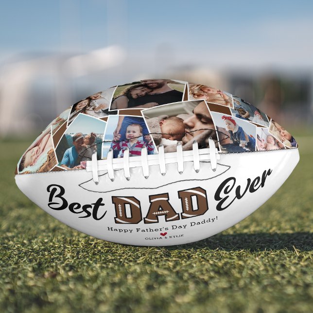 Cute Best Dad Ever Keepsake Football (Creator Uploaded)