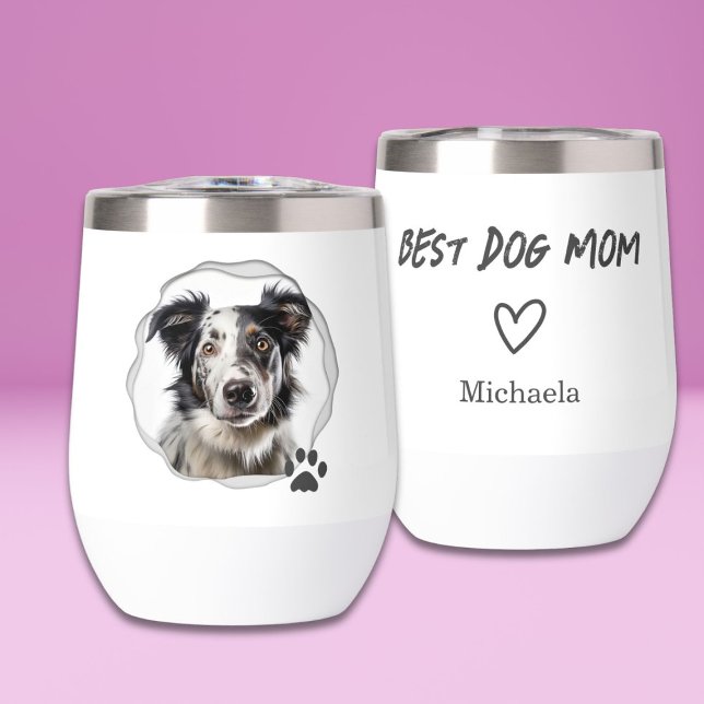 Cute Best Dog Mom Personalized Photo (Creator Uploaded)