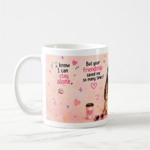 Cute Best Friend Coffee Mug Wrap Friendship Gift