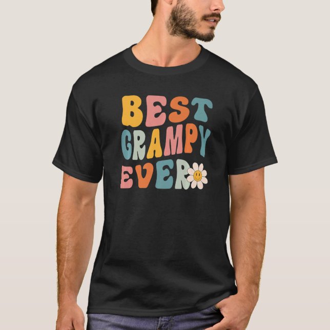 Cute Best Grampy Ever Fathers Day For Men Daddy Pa T-Shirt (Front)