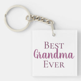 Cute Best Grandma Mamaw Gigi etc Photo Keychain