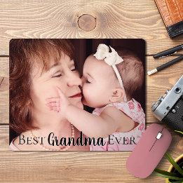 Cute Best Grandma Mamaw Nana Ever Photo Mouse Pad