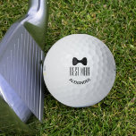 Cute Best Man Wedding Favour Black Bow Tie Fun Golf Balls<br><div class="desc">These golf balls make a wonderful wedding favour for your best man! They feature a simple fun design with a black bow tie and the word "Best Man" with a space for his name. Cute addition to a wedding swag bag, and perfect way to thank him for being a part...</div>