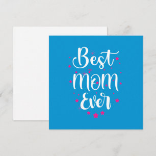 Cute Best Mom Text And Little Stars