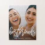 Cute Bestfriends Photo Jigsaw Puzzle<br><div class="desc">Cute Bestfriends Photo Jigsaw Puzzle</div>