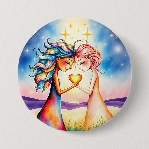 Cute Besties Button
