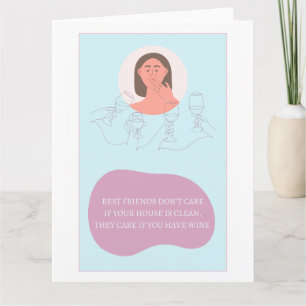 Cute Besties Galentine’s Card
