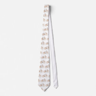 Cute bicycle tie