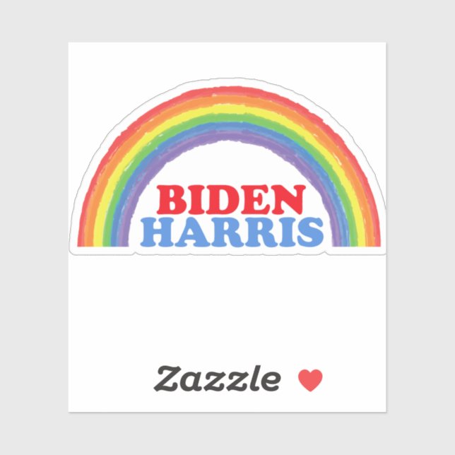 Cute Biden Harris Rainbow Political (Sheet)