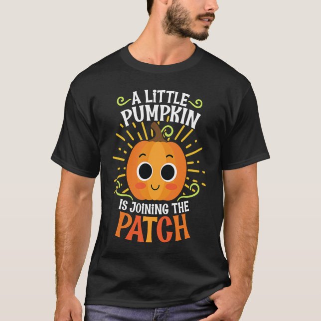 Cute Big Brother Pumpkin Thanksgiving Pregnancy An T-Shirt (Front)