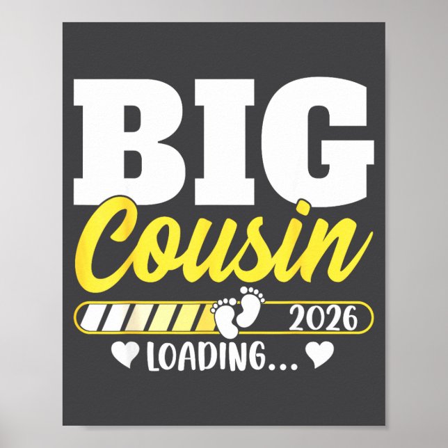 Cute Big Cousin Loading 2026 Promoted To Big Cousi Poster (Front)