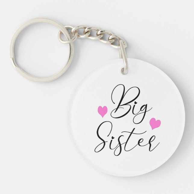 Cute Big Sister        Keychain (Front)