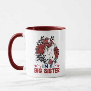 cute big Sister word art Mug