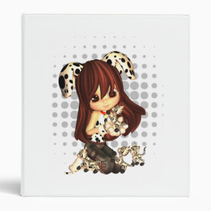 Cute binder with Moonies cutie pie and kittens