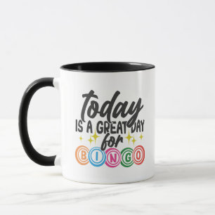 Cute Bingo Day word art Mug