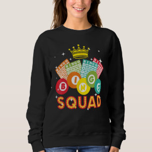 Cute Bingo Designs For Men Women Bingo Lovers Play Sweatshirt