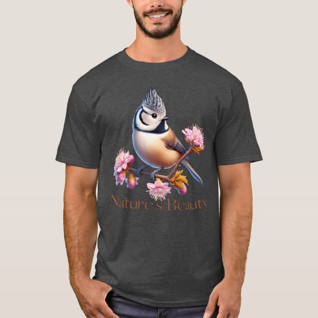 Cute Bird boy T-Shirt (Front)