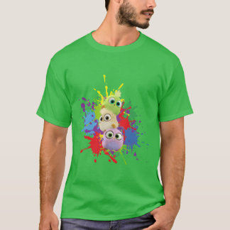Cute bird cartoon boy T-Shirt