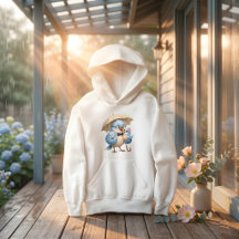 Cute Bird Family Dad's Little Helper Hoodie