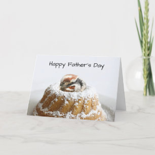 Cute bird Father's Day Card