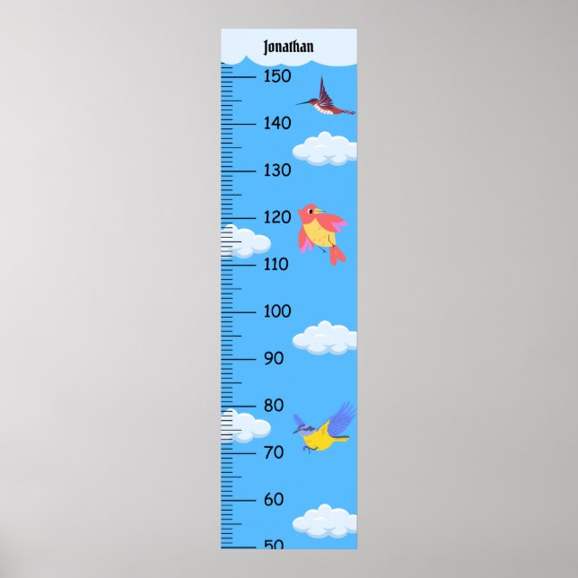 Cute Bird Growth Charts (Front)