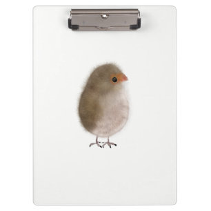 Cute bird illustration Clipboard by Gemma