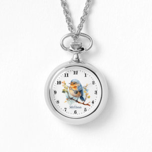 Cute bird lovers add name Watch