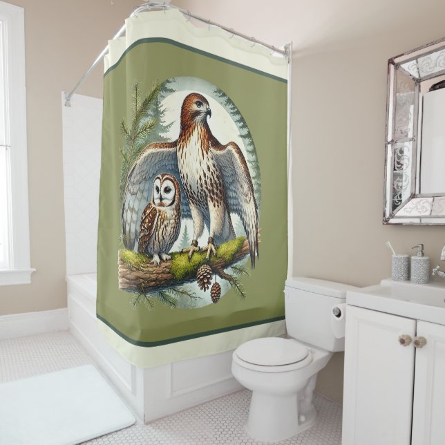 cute Bird lovers owl eagle (In Situ)