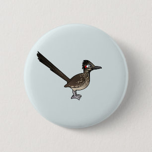 Cute Birdorable Roadrunner 2 Inch Round Button