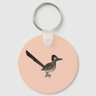 Cute Birdorable Roadrunner Keychain