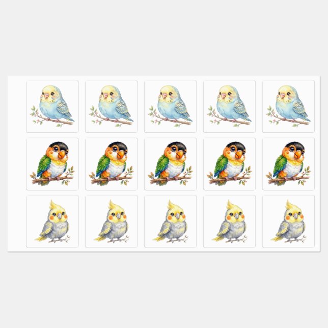 Cute Birds (Sheet)
