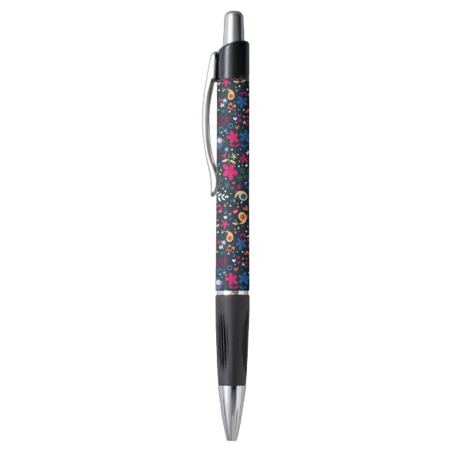 cute birds and flowers pattern pen (Top (Vertical))
