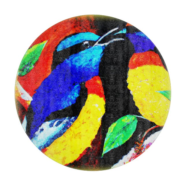 Cute Birds Couple. Buy Now Cutting Board (Front)