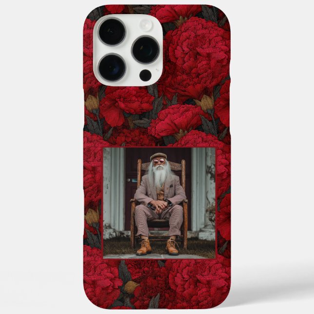 Cute Birthday Gift Carnation Custom  Case-Mate iPhone Case (Back)