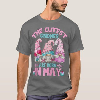 Cute Birthday Gnomes For Women & Garden Mom Who Bo T-Shirt