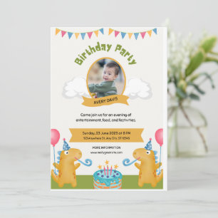 Cute Birthday Invitation
