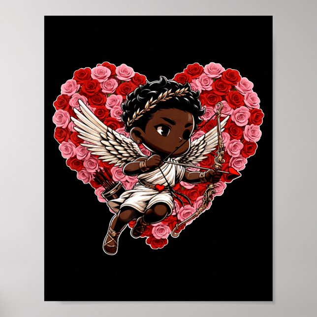 Cute Black African American Cud Shirt Decor Boys G (Front)