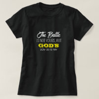 Cute Black and Yellow Bible Verse Christian Faith